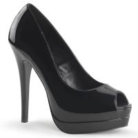 Peep Toe Platform Heels