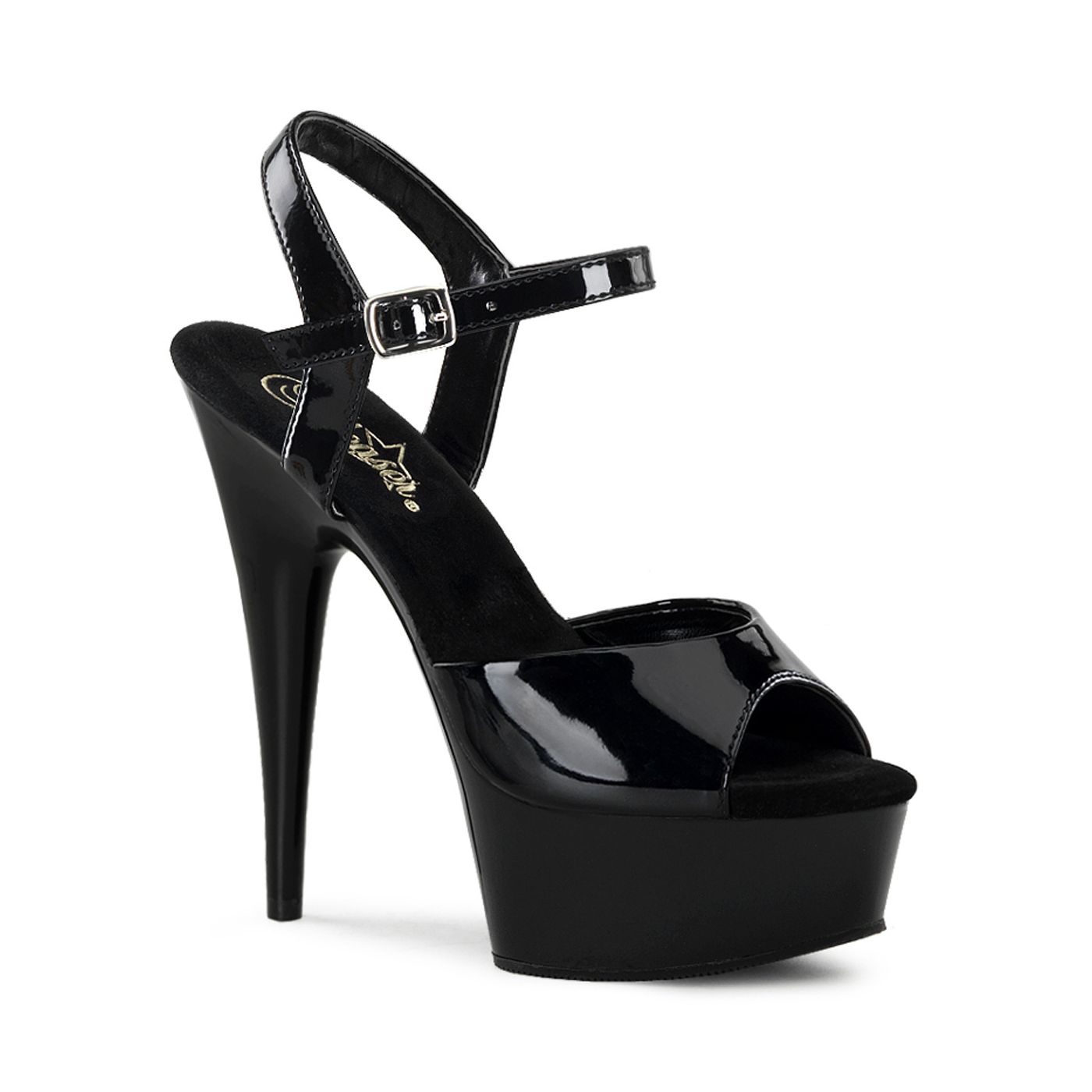 Pleaser Delight-609 | Platform Heeled Sandals, Pleaser Delight model ...